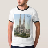 Votivkirche in Wenen (1900) T-shirt (Voorkant)