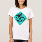 Vou de bike: Camiseta Feminina Capoeira T-shirt (Voorkant)