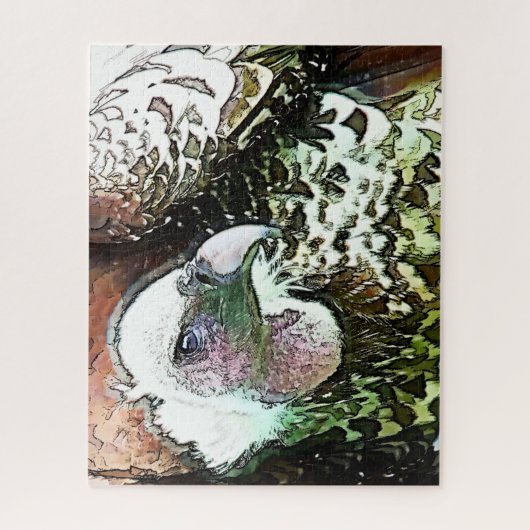 VOUDIGE VULTUUR LEGPUZZEL (Verticaal)