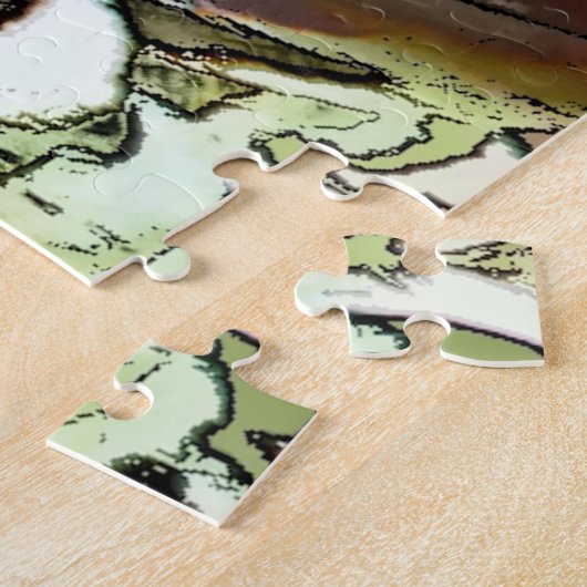 VOUDIGE VULTUUR LEGPUZZEL (Zijkant)