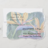 VOUDIGE  WEDDINVITATIE KAART (Achterkant)