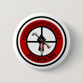 Voudou Resistance Button (Voorkant)
