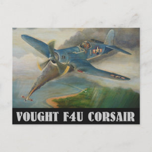 Vought F4U Corsair-Briefkaart Briefkaart