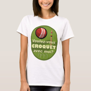 Voulez-beugel avec moi? t-shirt