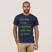 Voulez-Zenuwcoucher avec moi T-shirt (Voorkant volledig)