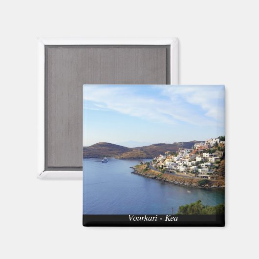 Vourkari - Kea Magneet (Voorkant / Achterkant)