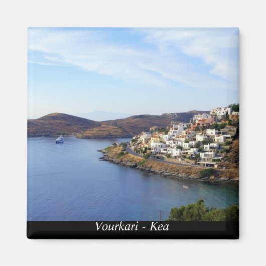 Vourkari - Kea Magneet (Voorkant)