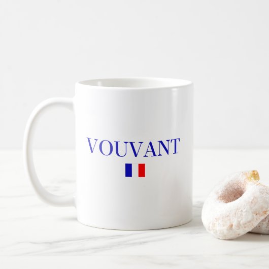 VOUVANT Frankrijk Koffiemok (Met donut)