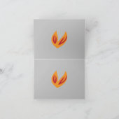 Vouw Dank U Kaart (Binnen)