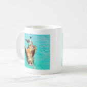 Vouw de staniel cay-zwembad van de varkensmeeuw sa koffiemok (Voorkant links)