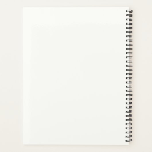 Vouw het konijn af. Monochrome zwart potlood Planner (Achterkant)