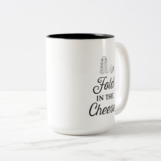 Vouw in de Cheese Mok (Voorkant rechts)