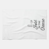 Vouw in de keukenhanddoek van de kaas (Horizontaal)