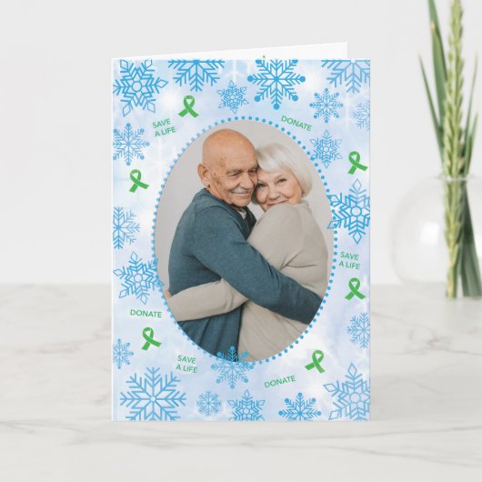Vouw Kerstkaart Feestdagen Kaart (Voorkant)