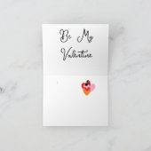 Vouw Kerstkaart : Liefdesbug Valentijn Feestdagen Kaart (Binnen)