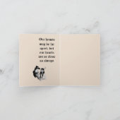 Vouw Kerstkaart: Prettig Thanksgivingdag Feestdagen Kaart (Binnen)