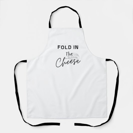 Vouw op de kaas schort (Voorkant)