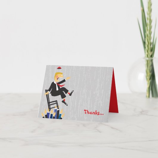 Vouw over bedankkaart (Voorkant)