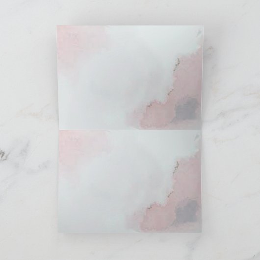 Vouw uitnodigingskaart (Binnen)