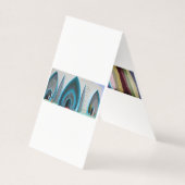 Vouw verticaal tent kaart (Voorkant)