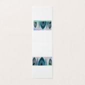 Vouw verticaal tent kaart (Buitenkant ongevouwen)