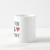 Vouw zelfs niet de pokerspeler van de Fold Laundry Koffiemok (Center)