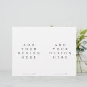 vouwbaar twevoudig programma (Staand voorkant)