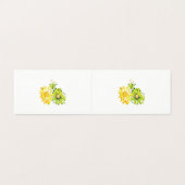 Vouwbare Kaarten | Creatieve Dankjewel & Zakformaa (Buitenkant ongevouwen)
