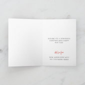 Vouwbare kerstkaart | Kerstbezorgingswagen Feestdagen Kaart (Binnen)