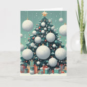 Vouwbare kerstkaarten kaart (Voorkant)