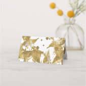 Vouwbare plaatskaart plaatskaartje (Achterkant)