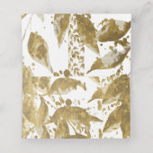 Vouwbare plaatskaart plaatskaartje (Binnenkant ongevouwen)