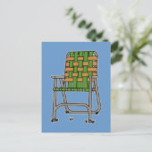Vouwbare Tuinstoel Briefkaart (Staand voorkant)