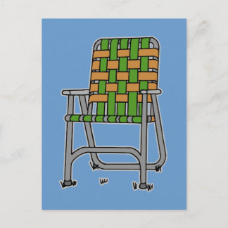 Vouwbare Tuinstoel Briefkaart