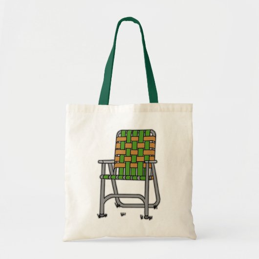 Vouwbare Tuinstoel Tote Bag (Voorkant)