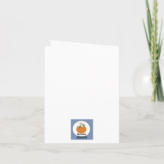 Vouwbare Uitnodiging (Achterkant)