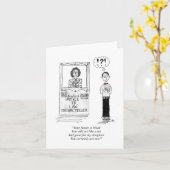 Vouwbare wenskaart (blanko binnenkant) kaart (Gele Bloem)