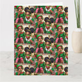 Vouwbare wenskaart kaart (Voorkant)