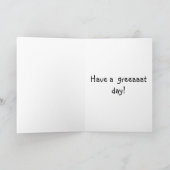 Vouwbare wenskaart kaart (Binnen)