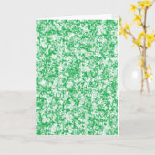 Vouwbare wenskaart kaart (Gele Bloem)