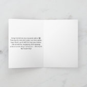 Vouwbare wenskaart kaart (Binnen)