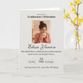 Vouwbare wenskaart kaart (Gele Bloem)