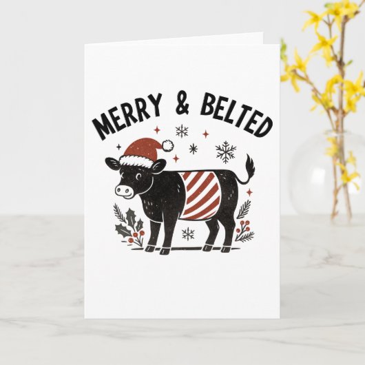 Vouwbare wenskaart kaart (Gele Bloem)