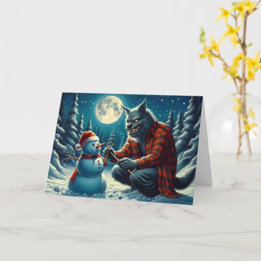 Vouwbare wenskaart kaart (Gele Bloem)