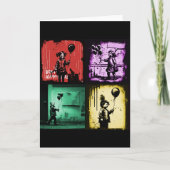 Vouwbare wenskaart kaart (Voorkant)