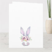 Vouwbare wenskaart  kaart (Achterkant)