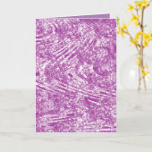 Vouwbare wenskaart kaart (Gele Bloem)