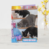 Vouwbare wenskaart kaart (Gele Bloem)