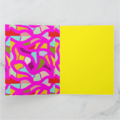 Vouwbare wenskaart kaart (Binnen)