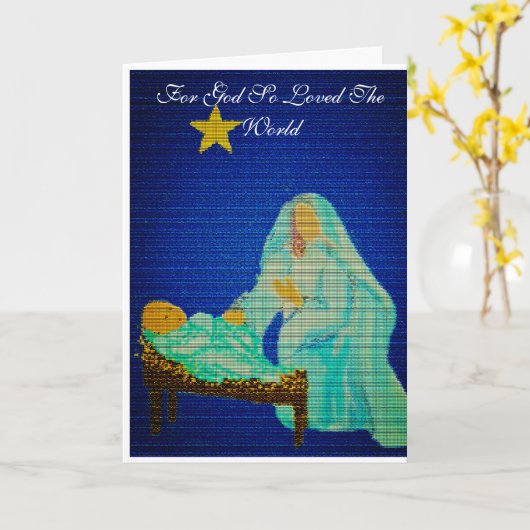 Vouwbare wenskaart kaart (Gele Bloem)